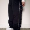 RARE 2000s Baggy Nike Trackpants Black