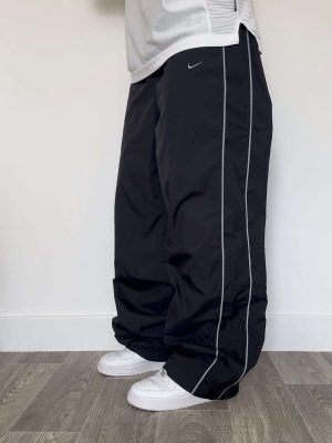 RARE 2000s Nike Trackpants Black